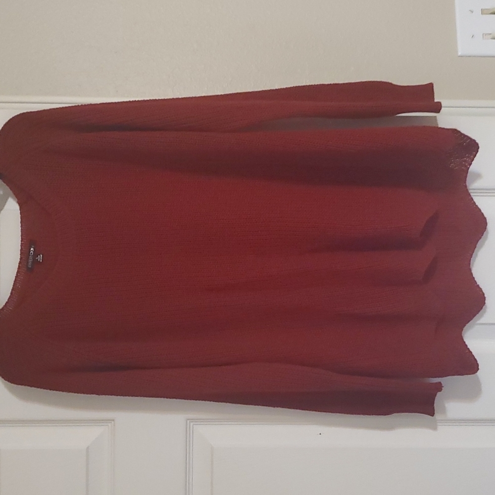 Red sweater